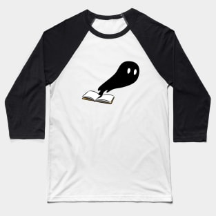 bookish ghost Baseball T-Shirt